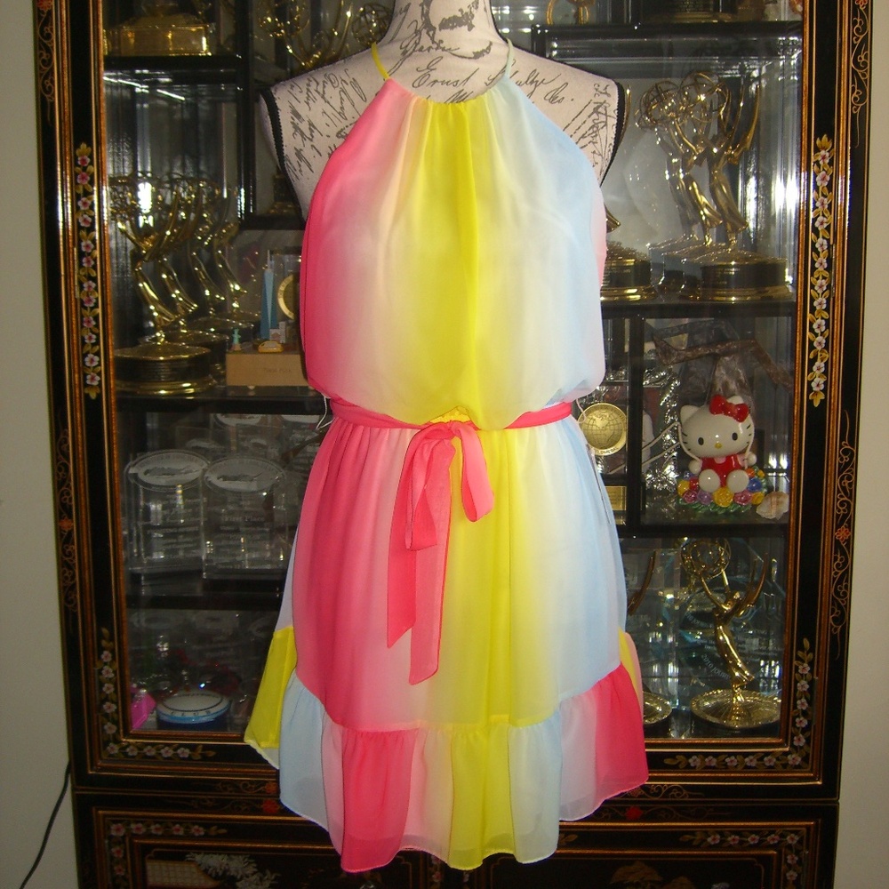 B. DARLIN OMBRE DRESS 7/8